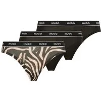 HUGO String TRIPLET THONG DESIGN (3-St) wiederholendes Logo am Bund