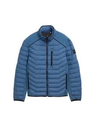 Tom Tailor - Hybrid Steppjacke real teal blue - Gr. - L