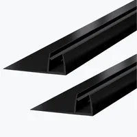 Mai & Mai Duschdichtung Duschtürdichtung Ersatzdichtung aus PVC für 8mm Glasstärke, L: 195 cm, Schimmelresistent, einfache Montage
