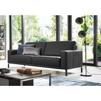 Home affaire 2,5-Sitzer Apiro, 2,5-Sitzer – Premium-Komfort für dein Zuhause, auch mit motorischem Sitzvorzug, Breite 218cm, Dickleder, Federkern