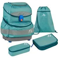 Finkid Schulranzen Buddy Classic (4tlg., inkl. Sportbeutel, Schlamperrolle, Federmäppchen)