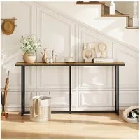 Yaheetech Konsolentisch Flurtisch 160 cm Länge, Schlichter Wandtisch Sofatisch Flurtisch Beistelltisch für Sofa/Flur