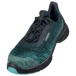 uvex 1 G2 Sicherheitsschuh Halbschuhe S1P, schwarz/grün/blau schwarz/grün/blau 43 - 6824243