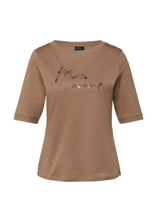 s.Oliver BLACK LABEL - T-Shirt braun - Gr. - 38