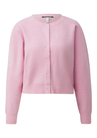 Q/S designed by - Strickjacke pink - Gr. - XL