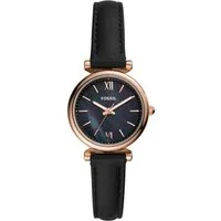 Fossil Quarzuhr CARLIE MINI ES4700, Armbanduhr, Damenuhr, Lederarmband