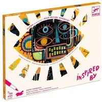 DJECO Kreativset Inspired by: Jean-Michel Basquiat Malset Street-Art für Kinder ab 7