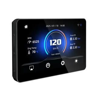6.2-Inch Motorcycle GPS With Wireless CarPlay Android Auto IP67 Moto Display WonderWheel Compatible For BMW R1200GS R125