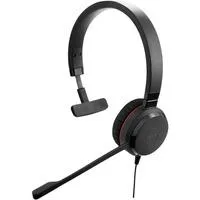 Evolve 30 II, Headset schwarz, UC, 3,5 mm Klinkenstecker, USB C und USB A, Mono