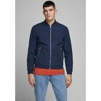Jack & Jones Blouson JJERUSH mit Stehkragen und Reißverschlusstaschen unifarben, modisch, regular fit, Polyester