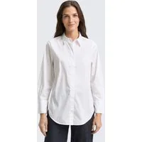 TOM TAILOR Langarmbluse Blusen & Shirts Loose Fit Bluse mit Strasssteinen