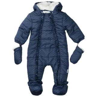 STACCATO - Md.-Schneeanzug dark blue aop - Gr. - 74