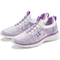 LASCANA Slipper, Halbschuh, Turnschuhe, Slip-On-Sneaker, Sneaker bequem zum Reinschlüpfen mit elastischen Schnürbändern Unisex VEGAN