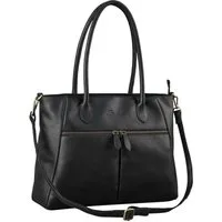 Benthill Handtasche Damen Echt Leder Damentasche Shopper Umhängetasche Schultertasche, Schultergurt / Umhängegurt Reißverschlussfach