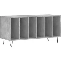 vidaXL Lowboard Plattenschrank Betongrau 100x38x48 cm Holzwerkstoff (1 St)