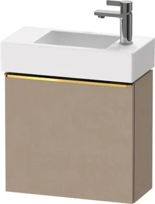 Duravit D-Neo Waschtischunterbau wandhängend Leinen Matt 484x222x440 mm - DE4219L34750000 DE4219L34750000