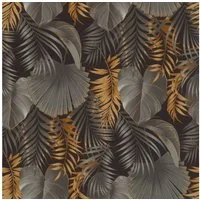 Rasch Vliestapete Rasch Selection Vinyl/Vlies, Botanical, schwarz grau 829839
