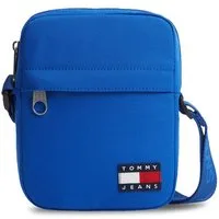 Tommy Jeans Umhängetasche TJM ESS DAILY REPORTER, Men Schultertasche, Freizeitasche mit Tommy Jeans Flaggen-Aufnäher
