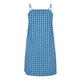 Lacoste - Unterkleid-Stil für Damen, Spaghetti-Träger (Blau)