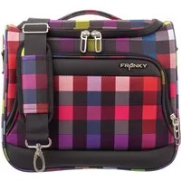 Franky Beautycase Beautycase T27-F Weichgepäck Reisegpäck (1-tlg), Trolleyaufsteckfunktion