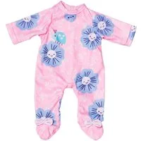 Baby Born Puppenkleidung Strampler Blumen 43 cm