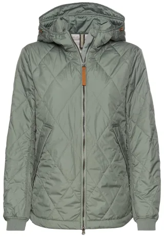 camel active - Jacke mit Diamant Steppung dusty mint - Gr. - 36