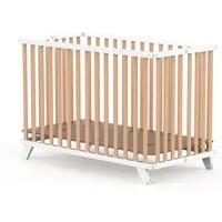 Geuther Kinderbett Kinderklappbett „Mayla“ – klappbar & mobil – 60 × 120 cm, Klappbar