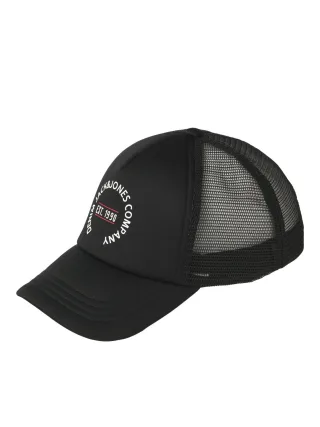 JACK&JONES - JACDENNIS TRUCKER CAP JNR black - Gr. - M
