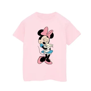 Disney - "Minnie Mouse Bunny Hug" T-Shirt für Mädchen (Babyrosa)