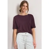 STREET ONE T-Shirt mit U-Boot-Ausschnitt