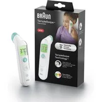 Braun Fieberthermometer TempleSwipe™ Stirnthermometer​ - BST200, Geeignet für alle Altersgruppen​: Säuglinge, Kinder und Erwachsene