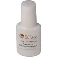 Sun Garden Nails Nageldesign Zubehör 1x 7g Tipkleber, Nagelkleber mit Pinselflasche Nagelkleber zum Auftrag