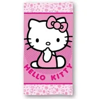 Hello Kitty Strandtuch Mikrofaser 140x70 – Leichtes Badehandtuch für Meer & Pool