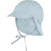 Sterntaler® Schirmmütze UV-Schutz 50+ Schirmmütze mit Nackenschutz uni (1-St) Mütze mit Nackenschutz aus UV-Popeline (Bio) unifarben