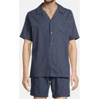 seidensticker Pyjama Classic Twill (Set, 2 tlg) Schlafanzug - Baumwolle - Atmungsaktiv