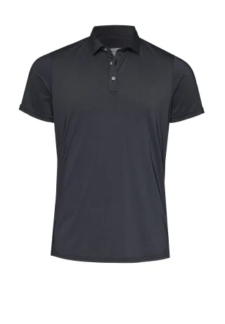 pure - Pure Functional Polo slim fit Halbarm blau - Gr. - L
