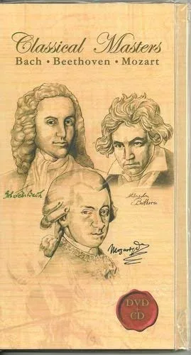Classical Masters Bach Beethoven Mozart [2 DVDs]