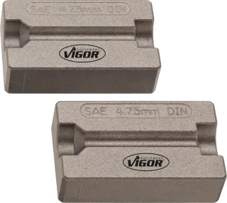 VIGOR Spannbacken-Paar, V2540, 4.75