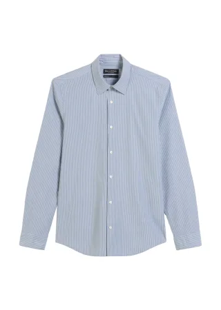 Marc OPolo Casual - Hemd mit Streifenmuster blau - Gr. - XXL