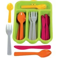 GOWI Spielgeschirr Besteckkorb Venedig, (17-tlg)