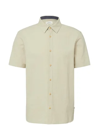 s.Oliver - Hemd beige - Gr. - L