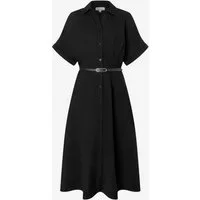 MORE&MORE Chiffonkleid Linen Pleats Dress