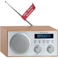 Bennett & Ross Radiowecker Bennett & Ross DAB-258 NT Vikedal DAB/FM-Radio mit Bluetooth