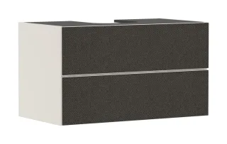 Hansgrohe Xevolos E Waschtischunterschrank Sandbeige Matt 980/550 mit 2 Schubkästen für Konsole mit  54191660
