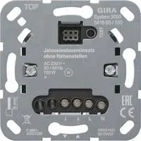 Jalousiesteuereinsatz ohne Nebenstelleneingang Typ 541500, Unterputzmontage, 230 Volt, Schalter Retail