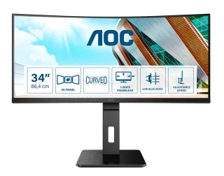 AOC Pro-line CU34P2A Curved-Monitor 86.4cm (34") UWQHD | cu34p2a | VA - 4ms