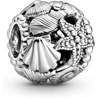 Pandora Bead 798950C00 Charm Damen Offen Seestern Muschel Herzen Sterling-Silber