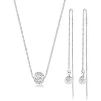 Elli Schmuckset Set mit mit Kristallen von Swarovski® 925 Sterling Silber