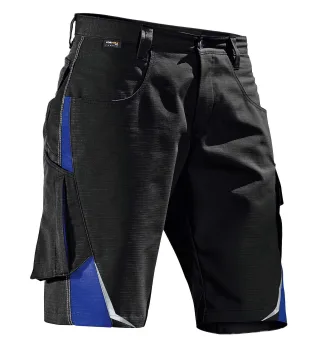 KÜBLER PULSSCHLAG Shorts schwarz/kornblumenblau 50 - 2524 5353-9946-50