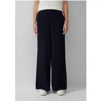 s.Oliver Stoffhose Wide Leg (1-tlg) Wide-Leg-Hose im Loose Fit mit Elastikbund